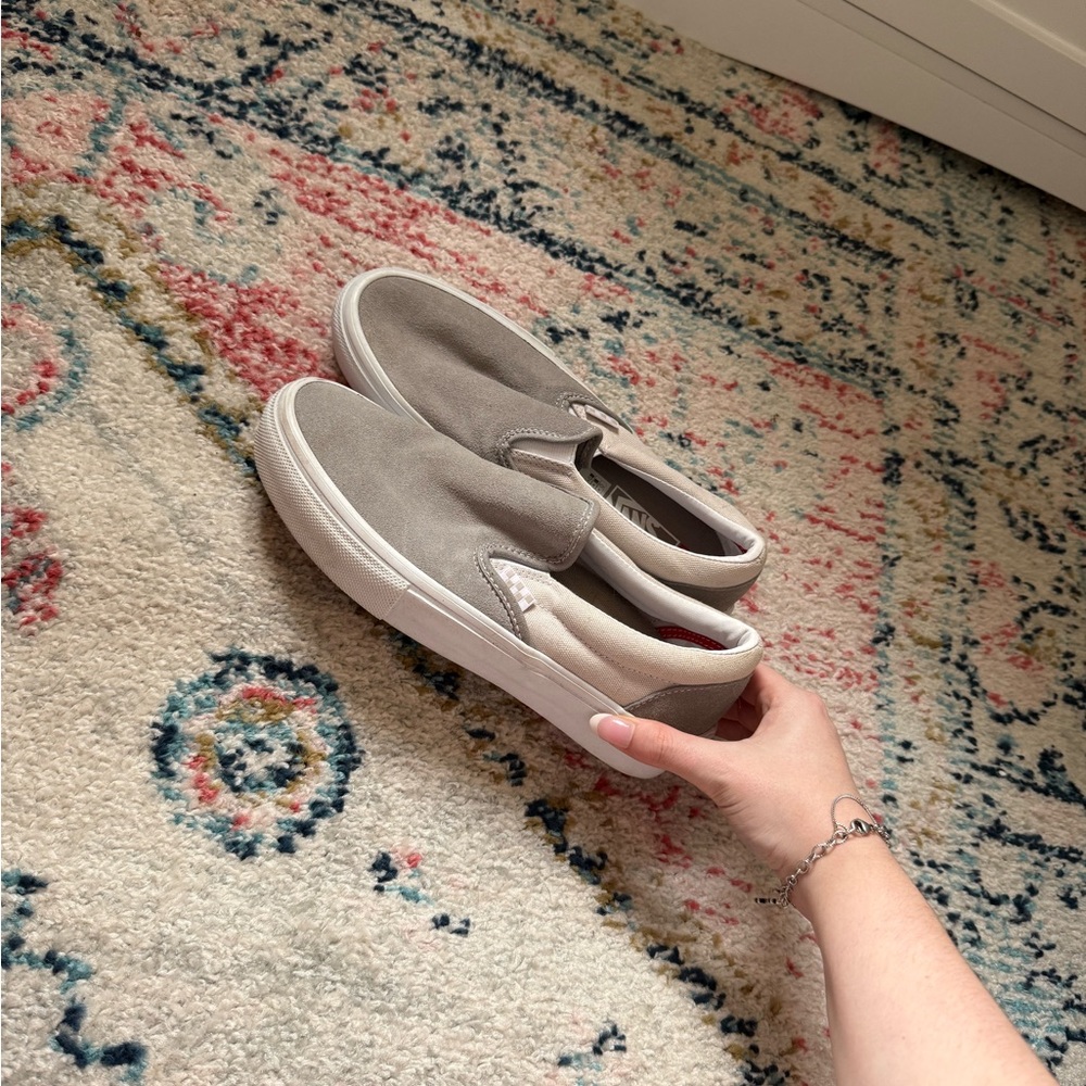 Women’s Grey Vans size 8